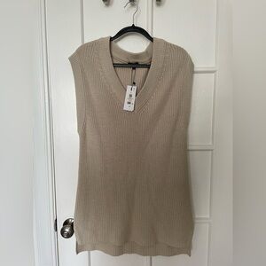 Dynamite Clothing - Sweater Vest - Beige - Size Medium